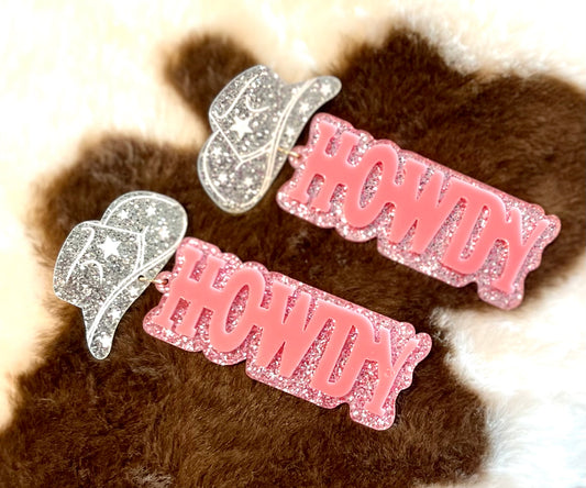 Howdy Cowgirl Earrings
